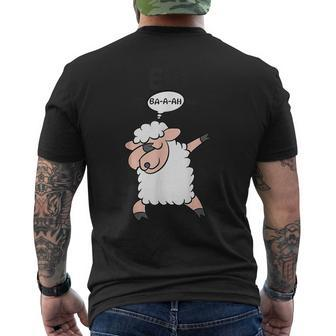 Cute Dabbing Sheep Eid Mubaaahrak Eid Al Adha Mubarak Gifts For Sheep Lovers Funny Gifts Mens Back Print T-shirt | Mazezy DE