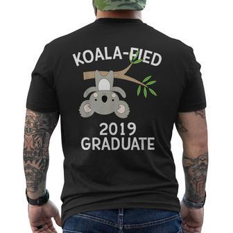 Cute Koala 2019 Graduate Funny Pun Graduation Gift Graduate Funny Gifts Mens Back Print T-shirt | Mazezy