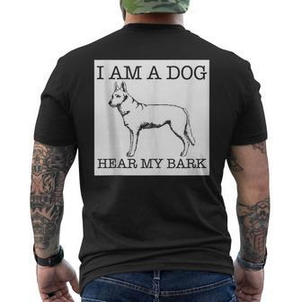 Czechoslovakian Wolfdog Dog Lover Men's T-shirt Back Print | Mazezy