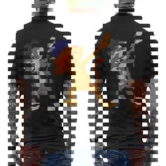Dabbing Monkey Dab Dance Monkey Men's T-shirt Back Print | Mazezy