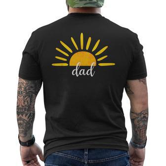 Dad Of The Birthday First Trip Around The Sun Birthday Mens Back Print T-shirt | Seseable CA