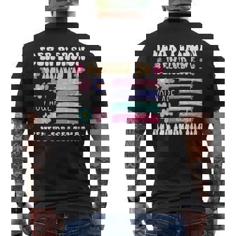 Dear Person Behind Me Youre Worthy Loved Beautiful Enough Mens Back Print T-shirt - Thegiftio