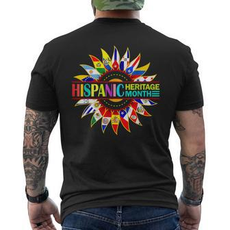 Decoration Portuguese Traditional Hispanic Heritage Month Men's T-shirt Back Print - Monsterry AU