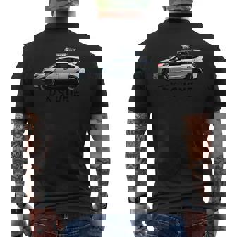 Desert Khaki Mens Back Print T-shirt | Mazezy