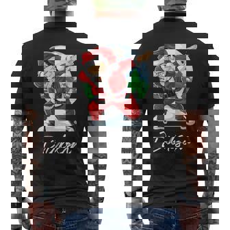 Dickson Name Gift Santa Dickson Mens Back Print T-shirt - Seseable