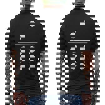 Domino 2 And 6 Matching Halloween Group Costumes 2-6 Halloween Funny Gifts Mens Back Print T-shirt | Mazezy