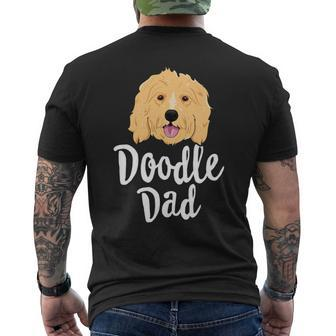 Doodle Dad Men Goldendoodle Dog Puppy Father Gift Mens Back Print T-shirt - Monsterry UK