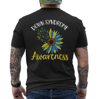 Down Syndrom Awareness Down Syndrome Awareness Men's T-shirt Back Print - Seseable