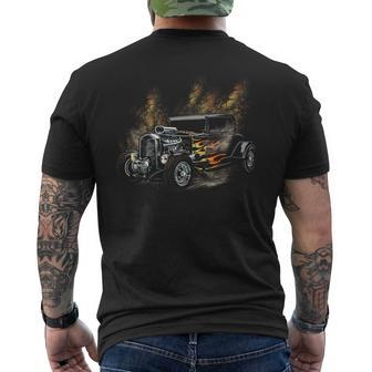 Drag Racing Muscle Cars Classic Vintage For Mechanic Mechanic Funny Gifts Funny Gifts Mens Back Print T-shirt | Mazezy