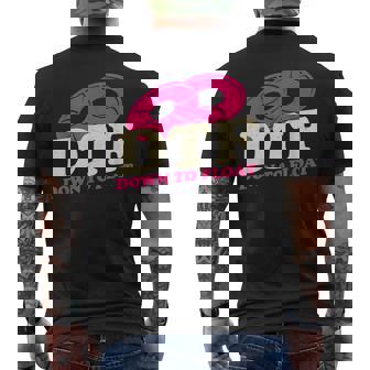 Dtf Down To Float Apparel Mens Back Print T-shirt | Mazezy