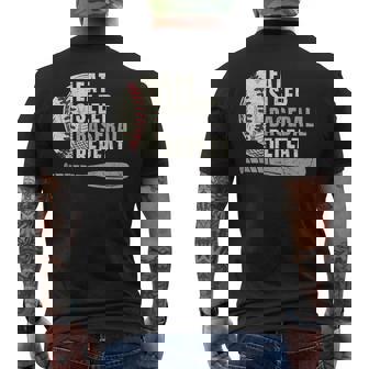 Eat Sleep Baseball Repeat Funny Baseball Player Baseball Funny Gifts Mens Back Print T-shirt | Mazezy