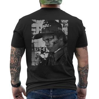Eazy-E Rap Hip Hop Stwear Men's T-shirt Back Print - Seseable