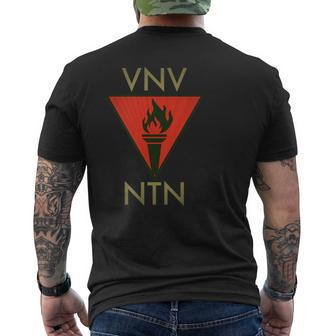 Ebm-Nation Electronic Body Music Pro-Vnv-Ntn Men's T-shirt Back Print | Mazezy