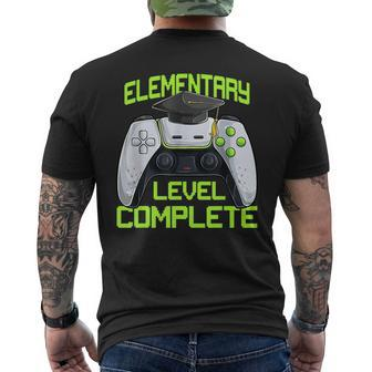 Elementary Level Complete Gamer Class Of 2023 Graduation  Mens Back Print T-shirt
