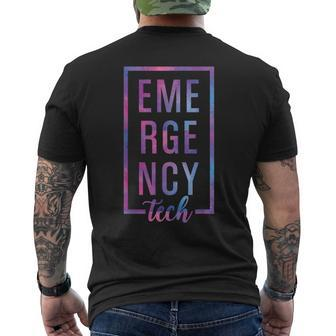 Emergency Room Tech Er Tech Er Technician Mens Back Print T-shirt - Monsterry DE