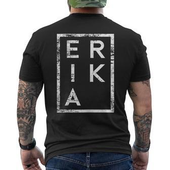 Erika Minimalism Men's T-shirt Back Print | Mazezy