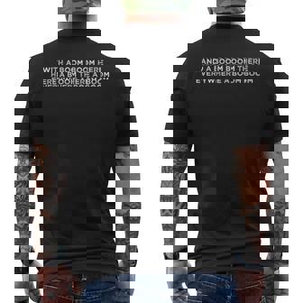 Everywhere A Boom Boom Fourth Of July Funny Sarcasm Mens Back Print T-shirt | Mazezy