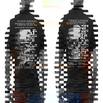 Fabricator The Hardest Part Of My Job Fabricator Men's T-shirt Back Print | Mazezy