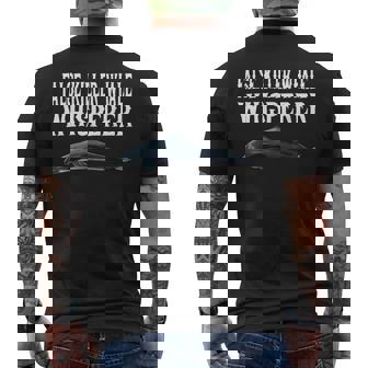False Killer Whale Wisperer Whale Lover Men's T-shirt Back Print | Mazezy