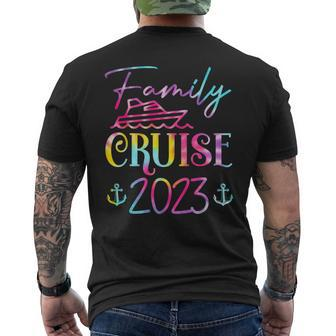 Family Cruise 2023 Travel Trip Holiday Family Matching Squad Mens Back Print T-shirt - Seseable