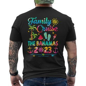 Family Cruise The Bahamas 2023 Summer Matching Family Outfit Men's T-shirt Back Print - Monsterry