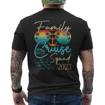 Family Cruise Squad 2023 Family Vacation Matching Group Mens Back Print T-shirt - Thegiftio UK