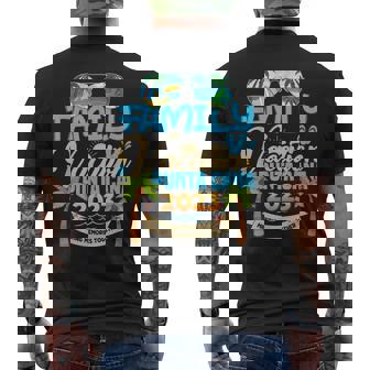 Family Vacation Punta Cana 2023 Dominican Republic Vacation Mens Back Print T-shirt - Seseable