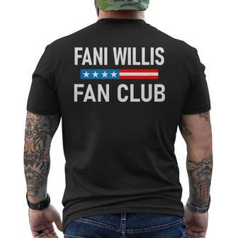 Fani Willis Fan Club Men's T-shirt Back Print | Mazezy AU