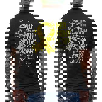 Her Fight Is My Fight Spina Bifida Awareness Men's T-shirt Back Print | Mazezy