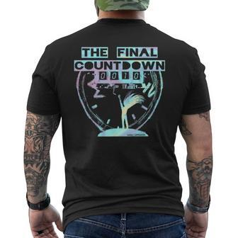 The Final Countdown Men's T-shirt Back Print | Mazezy