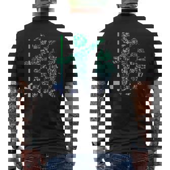 Fishing Icon For Fisherman | Boys Fishing Mens Back Print T-shirt | Mazezy