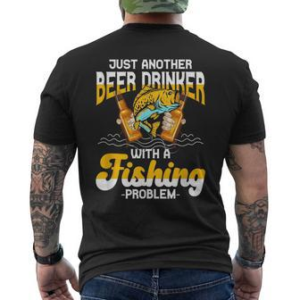 Fishing Never Underestimate An Old Man With A Fishing Rod Old Man Funny Gifts Mens Back Print T-shirt | Mazezy