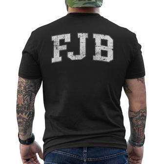Fjb Periodic Table Vintage Pro America Men's Back Print T-shirt | Mazezy AU