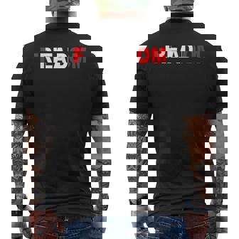 Freadom For Book Lovers Bookworms Men's T-shirt Back Print | Mazezy