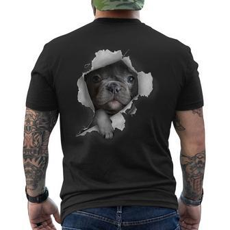 French Bulldog Dog Owner Cute French Bulldog Men's T-shirt Back Print | Mazezy
