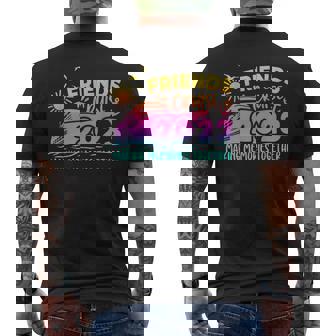 Friends Cruise 2023 Making Memories Together Friend Vacation Men's Back Print T-shirt | Mazezy