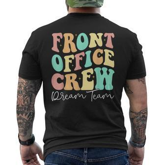 Front Office Crew Dream Team Back To School 2023 Men's T-shirt Back Print | Mazezy