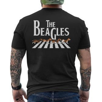 Funny Beagle Beagle Owner Dog Lover Mens Back Print T-shirt - Seseable