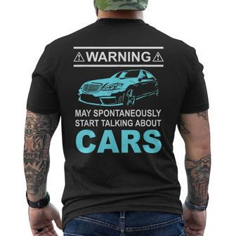Funny Car Cars Engineer Mechanic Loversgift Men Boys Ns Mechanic Funny Gifts Funny Gifts Mens Back Print T-shirt | Mazezy