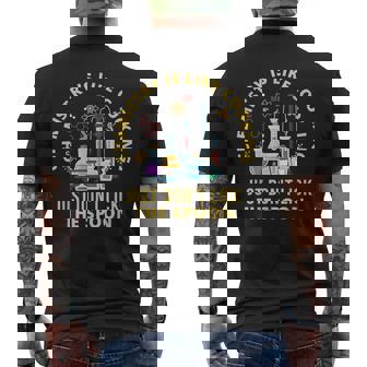 Funny Chemistry Is Like Cooking Just Dont Lick The Spoon Mens Back Print T-shirt - Seseable