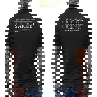 Funny Chemistry Sarcasm Snarky Elements Periodic Table Mens Back Print T-shirt | Mazezy