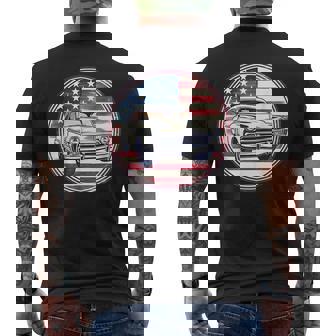 Funny Classic Car Vintage Usa Classic Car Usa Funny Gifts Mens Back Print T-shirt | Mazezy