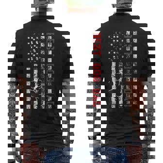 Funny Dad For Fathers Day Best Dog Dad Pet Print Mens Back Print T-shirt - Thegiftio