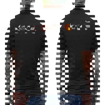 Ghosts Parody Halloween Gamer 80'S Horror Movies Halloween Men's T-shirt Back Print | Mazezy