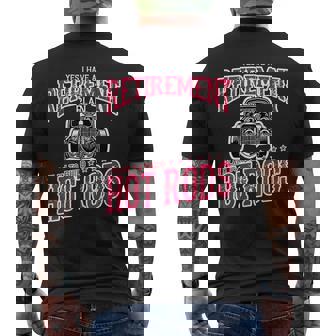 Funny Hot Rod Enthusiast Retirement Party Gift Class Car Retirement Funny Gifts Mens Back Print T-shirt | Mazezy