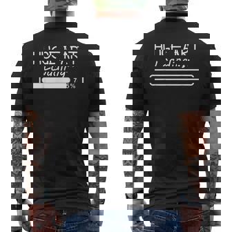 Huge Fart Loading Quote Fart Cool Fart Loading Men's T-shirt Back Print | Mazezy