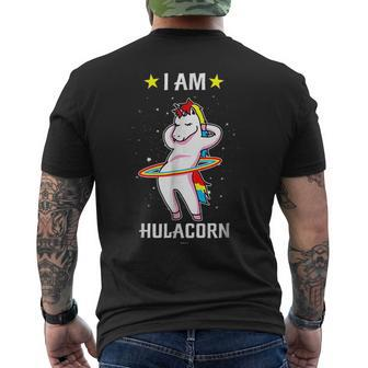 Funny I Am Hulacorn Unicorn Unicorn Lover Gift Unicorn Funny Gifts Mens Back Print T-shirt | Mazezy