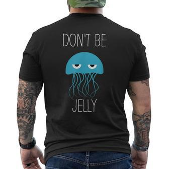 Funny Jellyfish Jellyfish Gift Jealousy Mens Back Print T-shirt | Mazezy