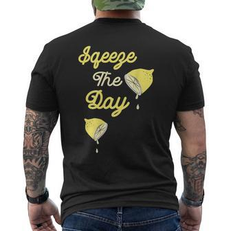 Funny Lemon Pun Motivational Saying Mens Back Print T-shirt | Mazezy