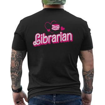 Librarian Library Librarian Men's T-shirt Back Print - Seseable